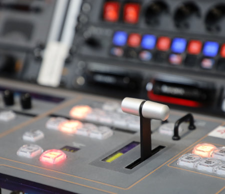 Bildmischer-Bedienpanel