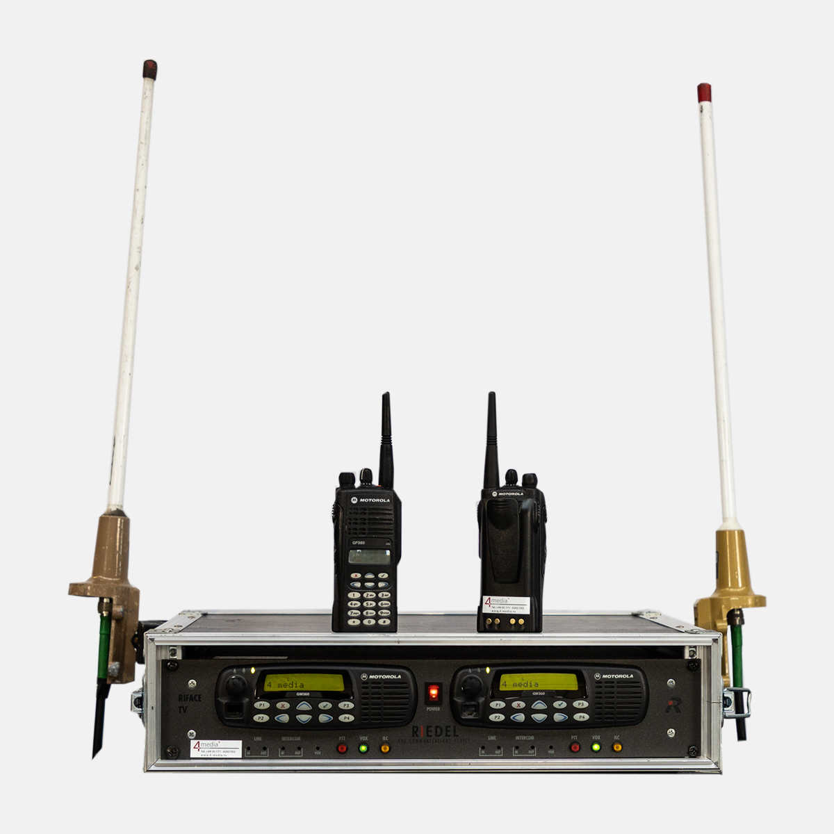 Riedel Funk Ri-face inkl. Motorola Handfunkgeräte